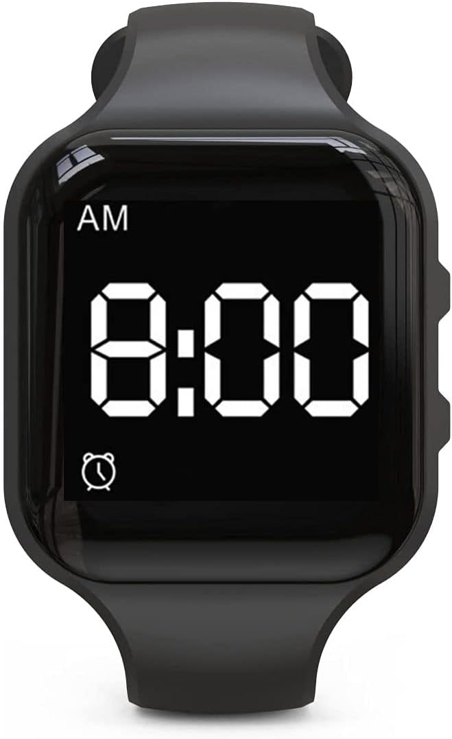 Cadex Vibrakidz - 15 Alarm Vibrating Reminder Watch with Interval Timer - 3 Straps Included
