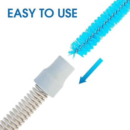Cpap Tube Cleaning Brush, Hose and Mask Cleaner Supplies, Sanitizing Machine Compatible with Resmed Airsense 10&11 /Luna G3, Portable C Pap Sleep Kit Travel, Bipap Heated Tubing Sanitizer, Cleaners