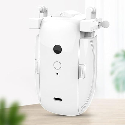 Automatic Smart Curtain Opener with Remote Control, Automatic Curtain Opener and Closer Smart Curtain Opener Electronic for Roman Rod/U/T Rails(1PC TU)