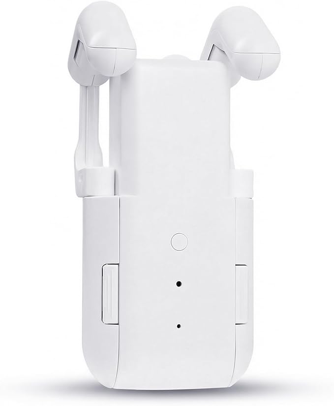 HOMIER Smart Automatic Curtain Opener with Remote Control Only, Upgraded High-Performance Motor, Curtain Robot Motor Suitable for Roman Rod, T-Shaped/U-Shaped Tracks
