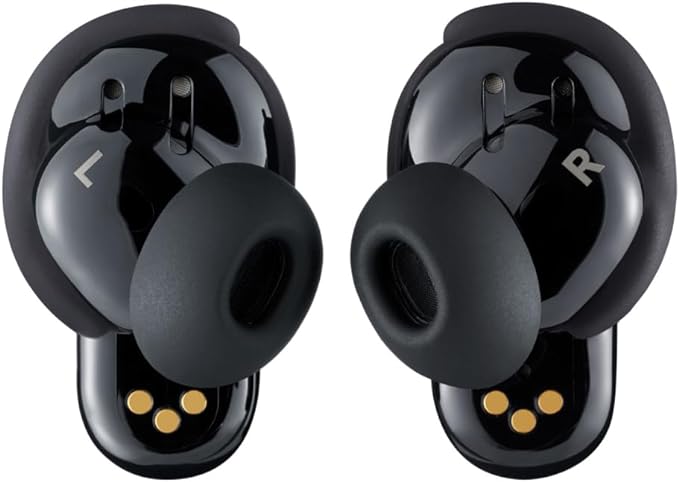 Bose QuietComfort Ultra True Wireless Noise Cancelling In-Ear Earbuds - Black (Renewed)