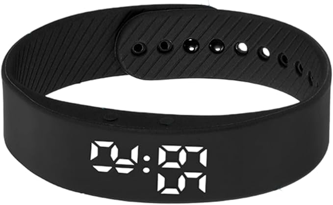 Smart Bracelet – Smart Wristband Activity Fitness Tracker, Waterproof Watch Monitor with Pedometer for Running Exercise Workout Gym Walking Calories, Compatible for Men Women Daily Fitness Tracking