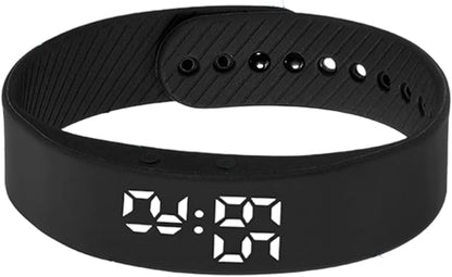Smart Bracelet – Smart Wristband Activity Fitness Tracker, Waterproof Watch Monitor with Pedometer for Running Exercise Workout Gym Walking Calories, Compatible for Men Women Daily Fitness Tracking