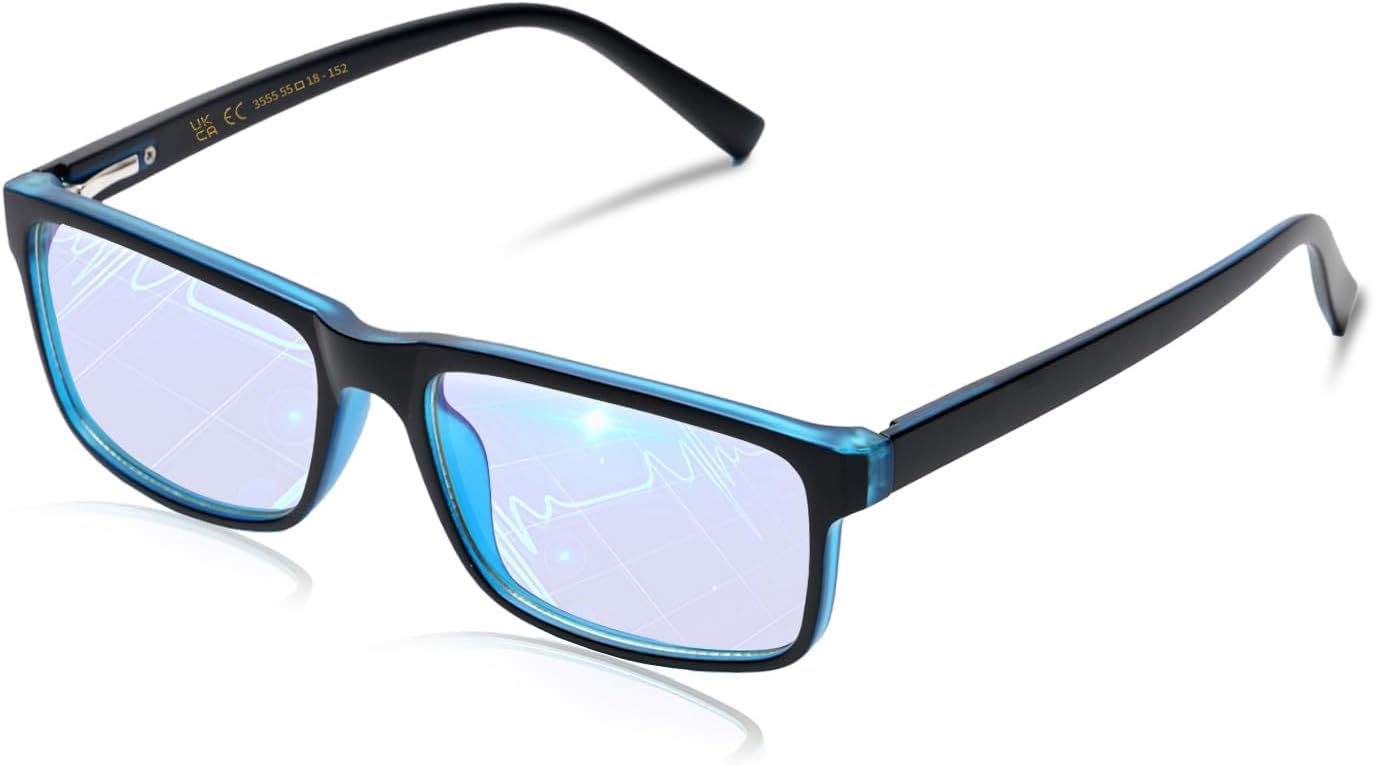 Blue Light Glasses For Women/Men Anti-Fatigue Computer Monitor Gaming Glasses Reduce Eye Strain Bluelight Blocking Glasses Blue