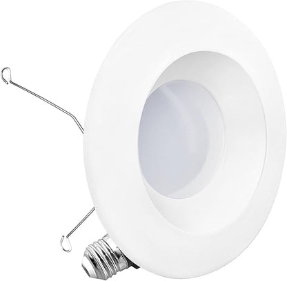 INFIBRITE 5 and 6 Inch WiFi Smart 12W 1100LM Recessed Retrofit LED Sleek Series Recessed Downlight Kit (Includes E26 Connector), Dimmable, Compatible with Alexa and Google, Wet Rated