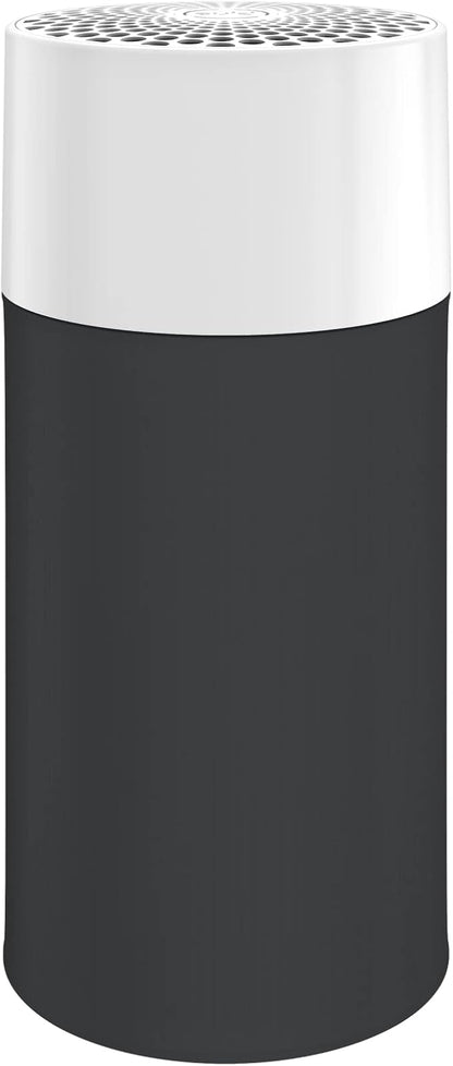 BLUEAIR Bedroom Air Purifier, Small Room Air Cleaner Dust Pet Dander Smoke Pollen Allergen, Odor Removal, for Home Office Nursery, 2 Washable Pre Filters, HEPASilent, Blue 411 (Non-Auto)