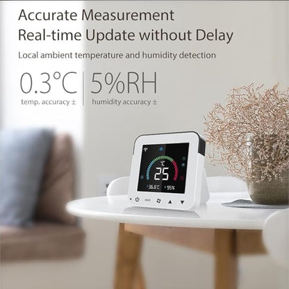 Smart Air Conditioner Controller, WenzhiIoT WiFi Thermostat for Mini-Split,Window,Portable AC&Heat Pumps Tuya Smart Life Wireless Remote Compatible with Alexa Google Home