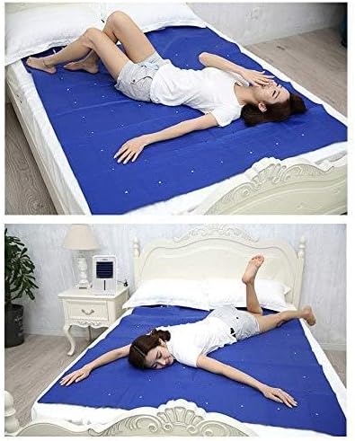 Electric Water Cooling Mattress Pad 160x140cm – Ice Bed Cooler System for Hot Sleepers and Night Sweats, Ideal for Home, Dorm, Apartment, or Hostel Use in Summer