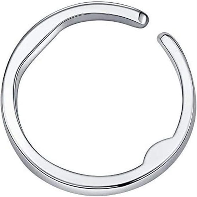 LIYYA Itchoate Anti Snore Ring Magnetic Therapy Acupressure Treatment Against Snoring Device Snore Stopper Finger Ring Sleeping Aid DH10.11 (Size : Full Sizes)
