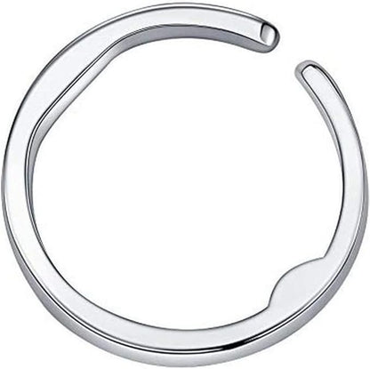 LIYYA Itchoate Anti Snore Ring Magnetic Therapy Acupressure Treatment Against Snoring Device Snore Stopper Finger Ring Sleeping Aid DH10.11 (Size : Full Sizes)