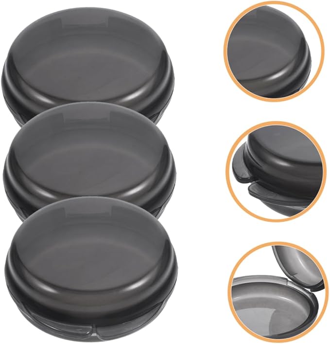 3pcs Portable Travel Pill Organizer Weekly Medication Storage Case Sealed Design for Safe and Fresh Pills Material for Vitamins and Daily Medications