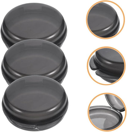 3pcs Portable Travel Pill Organizer Weekly Medication Storage Case Sealed Design for Safe and Fresh Pills Material for Vitamins and Daily Medications