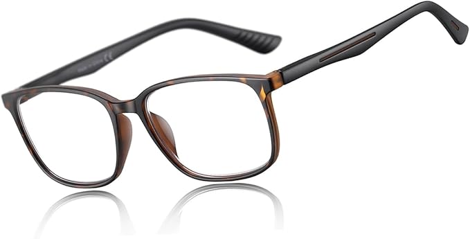 Reading Glasses for Men,Blue Light Blocking Readers for men with Comfort Spring Hinge