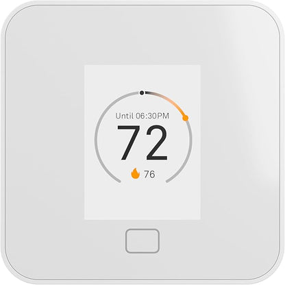 Lux TQ1 Smart Thermostat for Home, Programmable WiFi with Matter Protocol for Temperature Control, C-Wire or Power Bridge Required - Works with Apple Home and Google Home - termostato inteligente wifi