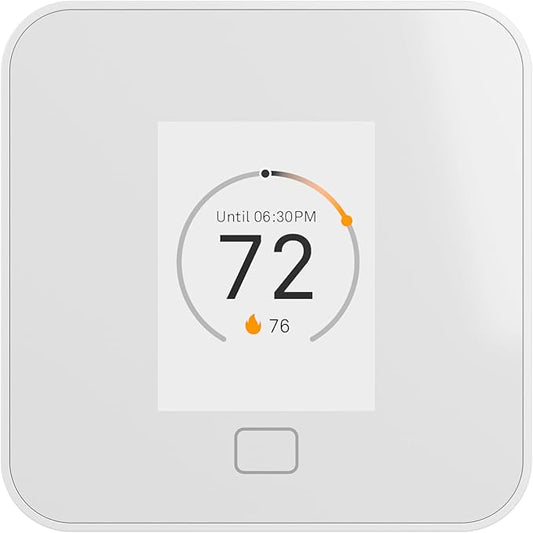 Lux TQ1 Smart Thermostat for Home, Programmable WiFi with Matter Protocol for Temperature Control, C-Wire or Power Bridge Required - Works with Apple Home and Google Home - termostato inteligente wifi