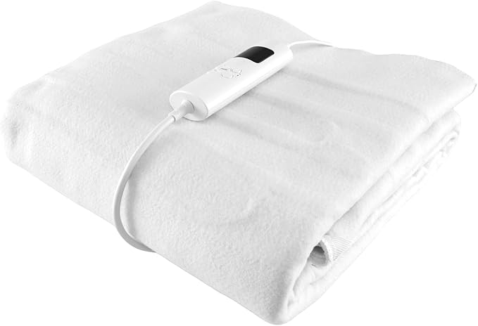 Giantex Twin Size Heated Mattress Pad, Electric Heat Pad w/ 9 Heat Settings & 9H Timer, Overheat Protection, Heating Bed Toppers Fit up to 10" Deep Pocket, Machine Washable Bed Warmer
