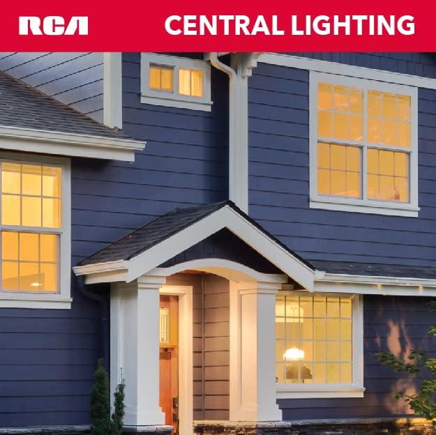 RCA Smart Light Bulbs, WiFi LED Light Bulb, Tunable Dimmable A19 Amber LED Bulbs, 8W 60W Equiv, 720 Lumens, Alexa & Google Compat, Vintage LED Lights for Bedroom, Smart Home APP, No Hub Req (2)