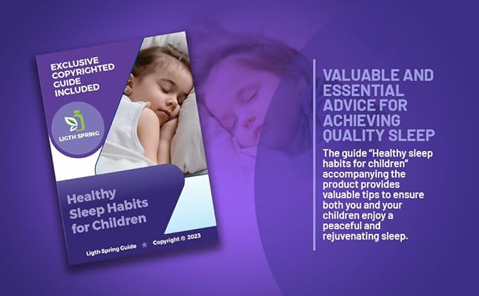 Vegetarian Melatonin Gummies for Kids, Sleep Support, 60 (2 Pack) Bundle with Exclusive Healthy Sleep Habits for Children - Better Light&Spring Guide (3 Items)
