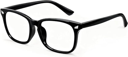 Blue Light Glasses for Woman Men | 99% Blue Light Blocking Glasses | Computer Glassess | Gaming | TV Phone Screen Reader Square Frame | Anti Eyestrain & UV Glare,1 Pack