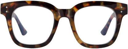 Madison Avenue Women Blue Light Glasses,Oversize Blue Light Blocker for Women, Anti Eyestrain & UV Protection Computer Eyeglasses Hanna (Tortoiseshell)