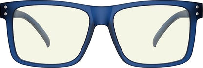 Eyekepper Oversized Reading Glasses Square Large Blue Light Readers for Men Women - Blue +3.50