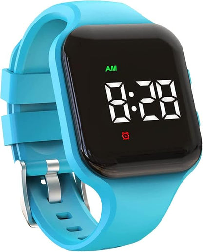 Vibrating Alarm Watch Rechargeable 15 Alarm Reminder Wristband Potty Training Watch with Lock Screen