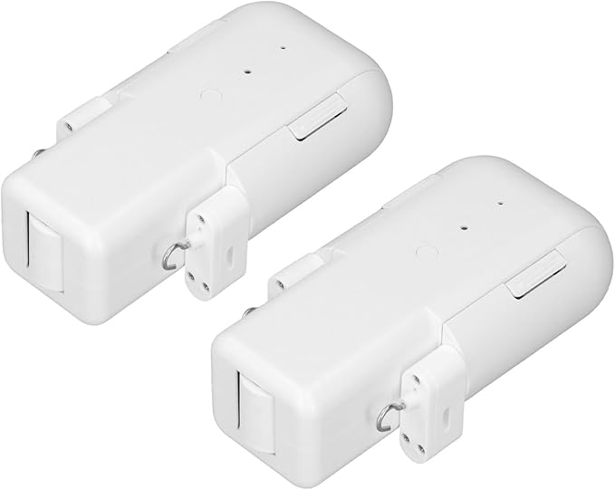 Estink Smart Curtain Opener, Automatic Voice Control WiFi Electric Curtain Motor with APP Remote Timer, for T Rail U Rail Roman Rod