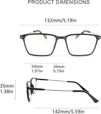 YIMI Blue Light Blocking Glasses Photochromic Gray Sunglasses for Men and Women Day Night Gaming TV Phones Computer Eyeglasses UV Protection Anti Glare Shade Lightweight Eyewear Full Frame Spectacles