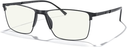 MERRY'S Fashion Blue Light Blocking Glasses - Reading Glasses Metal Frame Spring Hinge Readers for Men Eyeglasses