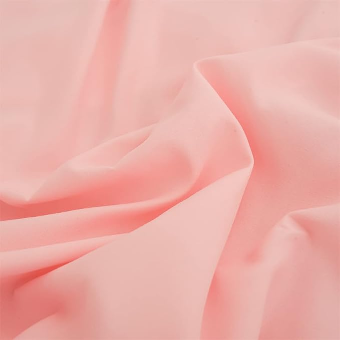 Holawakaka Queen Waterproof Mattress Encasement Protector Pink Fitted Sheet Breathable Bed Mattress Pad Cover, 14" Deep Pocket (Blush,Queen)