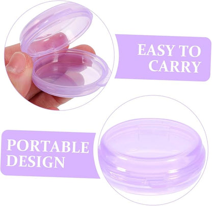 3pcs Portable Medicine Organizer Compact Pill Dispenser for Travel Daily Storage Easy Use Design for Seniors Material