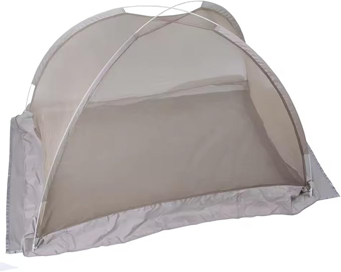 EMF Shielding Canopy, Silver Coated Mesh EMF Protection Canopy, RF Shielding Netting, for Folded Bed Tent Canopy,120 * 75 * 78cm