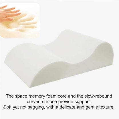 Bumpy Cuddles Pillow, 45° Multi Position Comfort Memory Foam Pillows, Couple Deep Position Support Pillow, Ergonomic Posture Support for Spinal, Ideal for Sitting & Lying (Dark Blue)