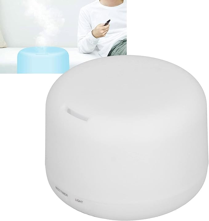 Night Light Humidifier, Diffuser with Light Practical for Professional Use for General Purpose for Home for Office for Sleep