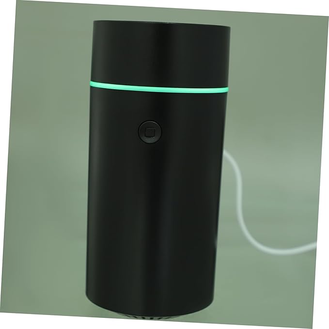 PartyKindom Portable Usb Diffuser Car Humidifier for Essential Oils Compact Black Design for Home Office Travel Improves Air Quality Relieves Dry Skin