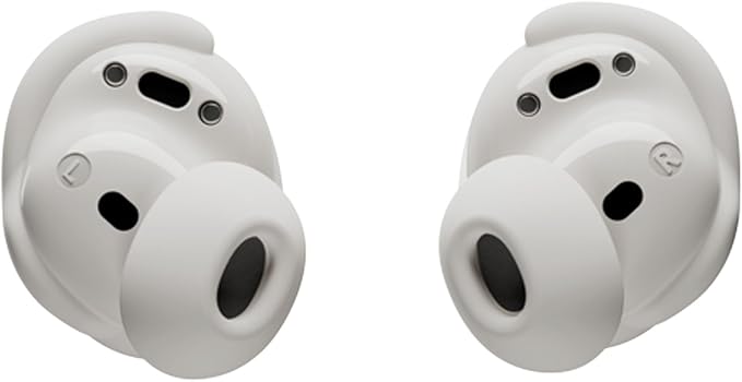 Bose QuietComfort Earbuds - True Wireless Bluetooth Earbuds with Active Noise Cancellation and Mic, USB-C Charging, IPX4 Rating, Up to 8.5 Hours of Playtime, White