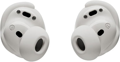 Bose QuietComfort Earbuds - True Wireless Bluetooth Earbuds with Active Noise Cancellation and Mic, USB-C Charging, IPX4 Rating, Up to 8.5 Hours of Playtime, White