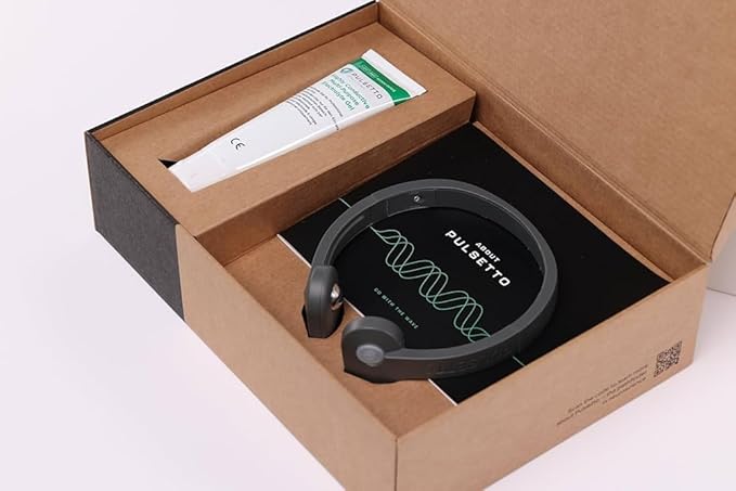 Pulsetto Wellness Wearable with Vagus Nerve Support – Patented Neuro Technology for Relaxation, Stress Balance, Focus, and Restful Sleep