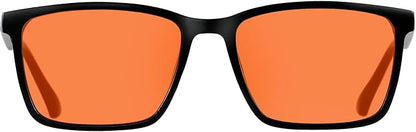 ANDWOOD Blue Light Blocking Glasses Men Women Computer Filter Large Frame Bluelight Blocker Anti Blue Ray Lightweight AR002