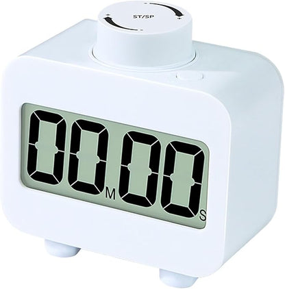 Digital Timers, Digital Kitchen Timer for Cooking,Countdown Countup Timer for Classroom,Gym Timer Fitness with Knob Rotating,Quick Memory Presets, Automatic Standby