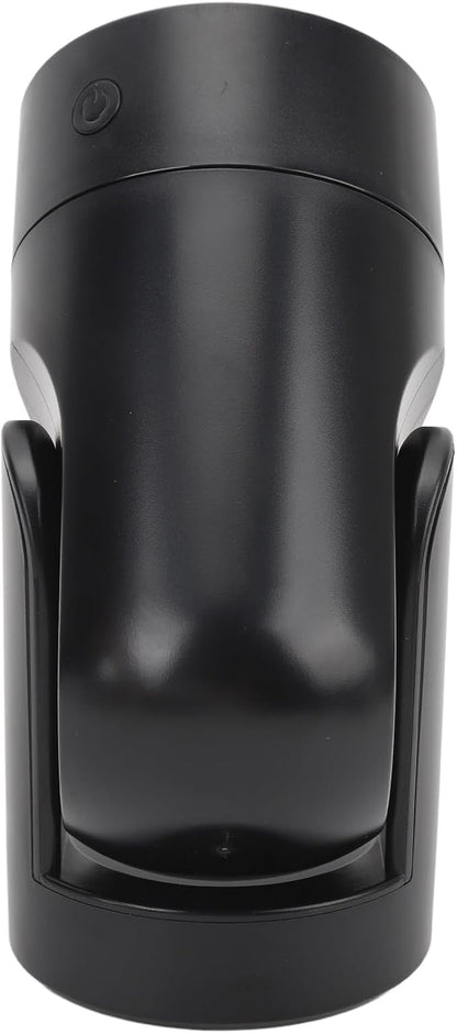 Acouto Portable USB Humidifier, Single Room, Black, Quiet Cool Mist, 360 Degree Rotation, Car Humidifier