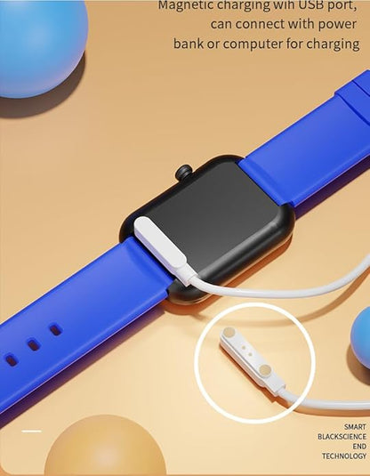 Rechargeable Vibrating Alarm Watch Silent Pill Reminder Wristband Wake Up Watch - with 8 Personalised Message Reminder