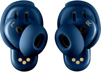 Bose QuietComfort Ultra Noise Cancelling Earbuds - Lunar Blue (Renewed)