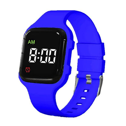 Vibrating Alarm Watch, Potty Training Watch Water Resistant Medical Reminder Wristband with Timer (Navy Blue)