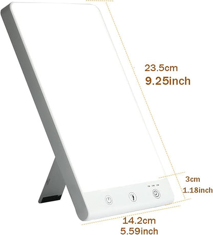 Enjoy Home R.S. Light Therapy Lamp LED UV-Free Daylight Lamps 10000 Lux, Timer Settings, Cool White Light Warm Light