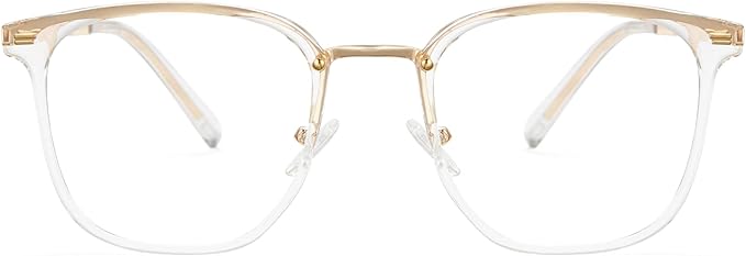 Cyxus Blue Light Glasses for Woman, Fashion Computer Glasses on Office Reduce Eye Strain Anti Migraine for Working Reading