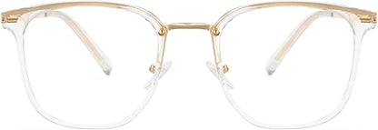 Cyxus Blue Light Glasses for Woman, Fashion Computer Glasses on Office Reduce Eye Strain Anti Migraine for Working Reading