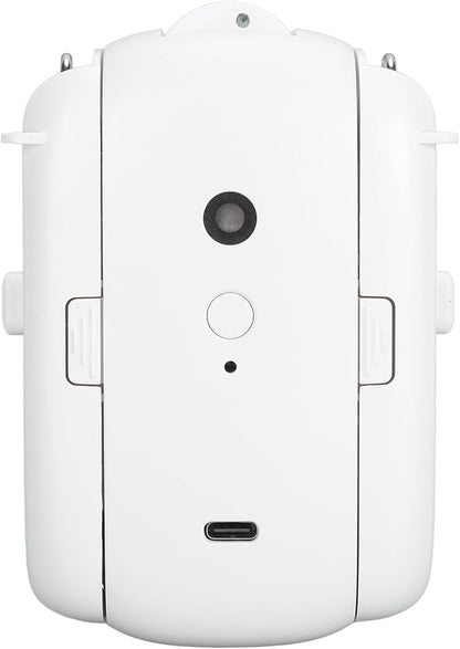 Automatic Curtain Opener, Smart Automatic Curtain Remote Control with APP Voice Control Timer Switch, Built in Temperature Light Sensor Electric Curtain Motor for Home Office