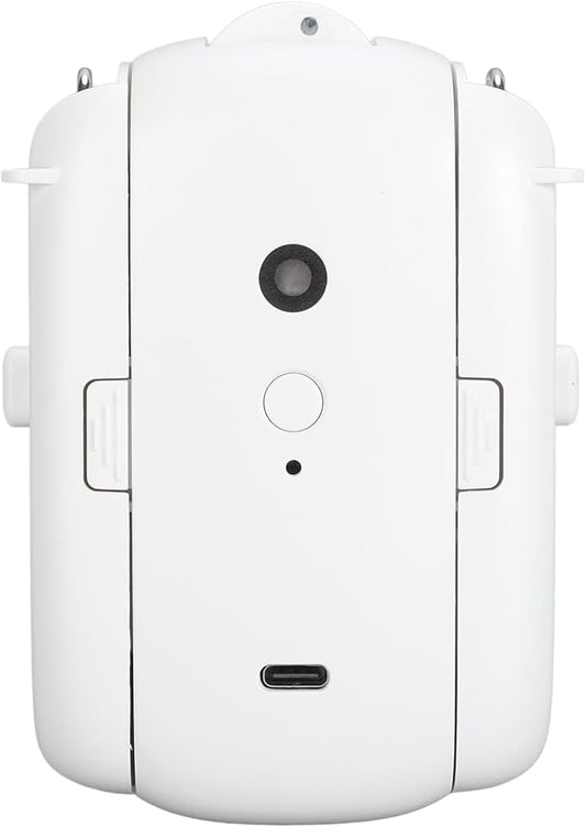 Automatic Curtain Opener, Smart Automatic Curtain Remote Control with APP Voice Control Timer Switch, Built in Temperature Light Sensor Electric Curtain Motor for Home Office