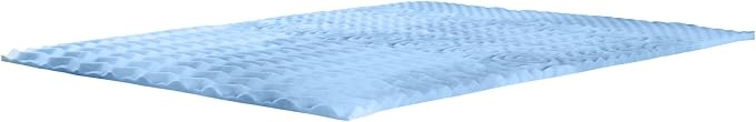 Serta Comfort Zone Cooling Memory Foam Mattress Topper, 1.5 Inch, King